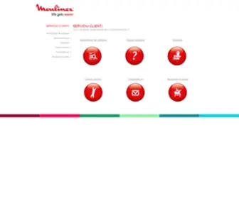 Moulinex.ro(Servicii post) Screenshot