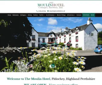 Moulinhotel.co.uk(Moulin Hotel) Screenshot