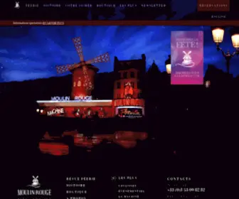 Moulinrouge.com(Moulin Rouge (Site Officiel)) Screenshot