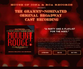 Moulinrougemusicalalbum.com(Moulin Rouge) Screenshot