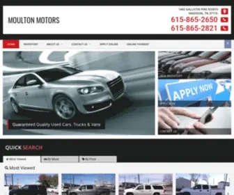 Moultonmotors.com(Moulton Motors) Screenshot