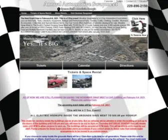 Moultrieswapmeet.com(Car Corral in Moultrie) Screenshot