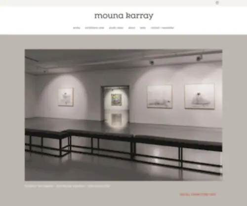 Mounakarray.com(Mouna karray) Screenshot