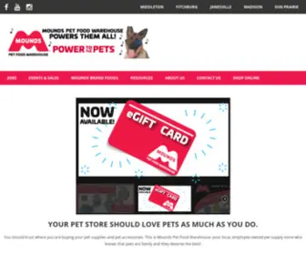 Moundspet.com(Pet Store) Screenshot