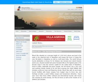 Mountabu.com(The biggest and the best portal for Mount Abu on web) Screenshot