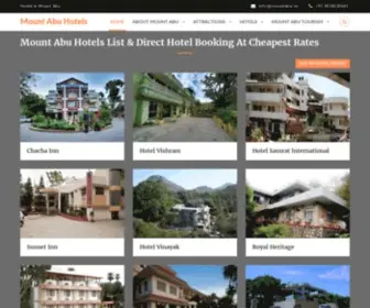Mountabu.in(Mount Abu Hotels Booking) Screenshot
