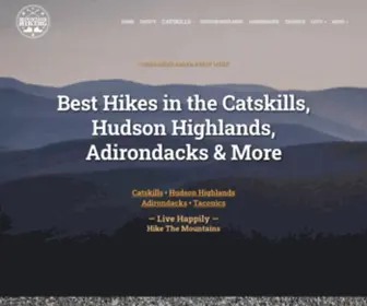 Mountain-Hiking.com(Spectacular Catskills & Adirondacks Trail Guides) Screenshot