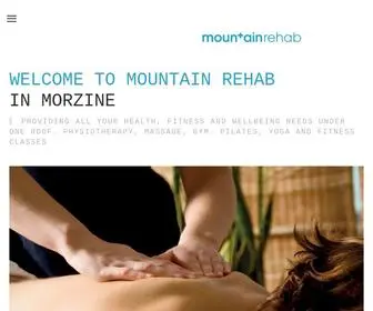 Mountain-Rehab.com(Mountain Rehab in Morzine) Screenshot