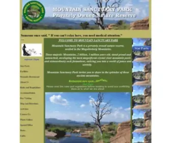 Mountain-Sanctuary.co.za(Msp website) Screenshot