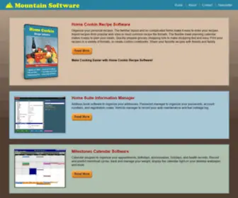 Mountain-Software.com(Mountain Software) Screenshot