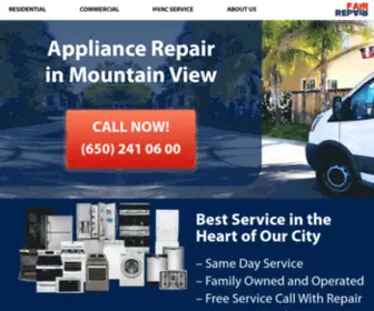 Mountain-View-Appliance.repair(Fair Repair) Screenshot