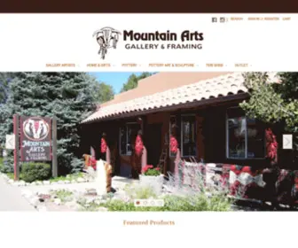 Mountainartsgallery.com Screenshot