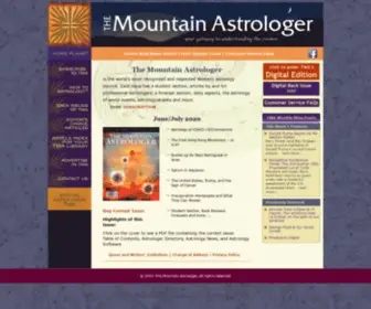 Mountainastrologer.com(The Mountain Astrologer) Screenshot
