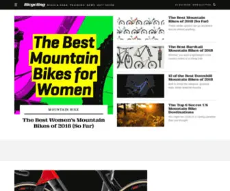 Mountainbike.com(Bicycling Magazine) Screenshot