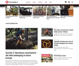 Mountainbike.nl(Nieuws, Forum, Routes, Tips & Tochten) Screenshot