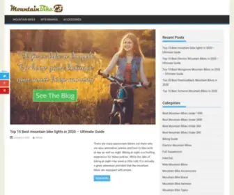 Mountainbikeez.com(Home Page) Screenshot