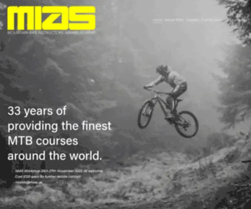 Mountainbikeinstructor.com(MIAS) Screenshot