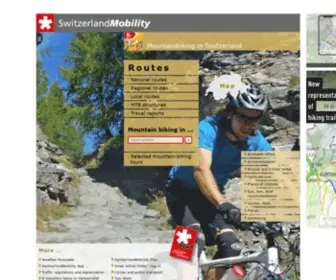 Mountainbikeland.ch(Mountainbikeland Schweiz) Screenshot
