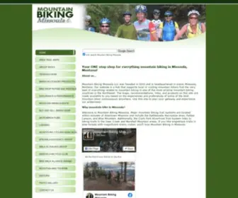 Mountainbikingmissoula.com(Mountain Biking Missoula) Screenshot