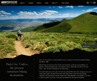 Mountainbikingparkcity.com(Park City) Screenshot