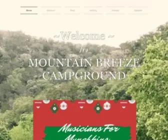 Mountainbreezecamp.com(Mysite) Screenshot