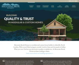 Mountainbrookhomesinc.com(Mountain Brook) Screenshot