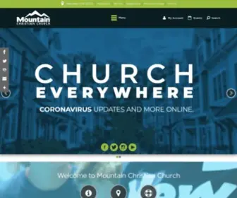 Mountaincc.org(Mountain Christian Church) Screenshot
