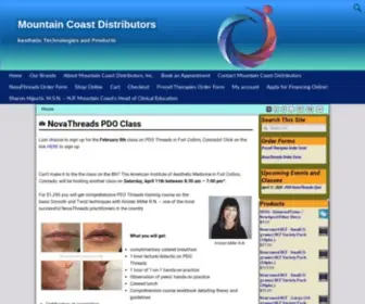 Mountaincoastdistributors.com(Mountain Coast Distributors) Screenshot