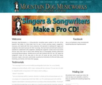 Mountaindogmusic.com(Mountain Dog Musicworks) Screenshot