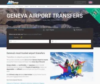Mountaindropoffs.com(Geneva Airport Transfers) Screenshot