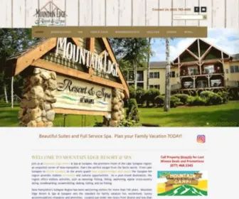 Mountainedgeresort.com(Mountain Edge Resort) Screenshot