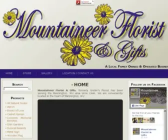 Mountaineerflorist.com(Mountaineer Florist & Gifts) Screenshot