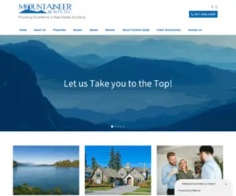 Mountaineerrealty.com(Mountaineer Realty) Screenshot