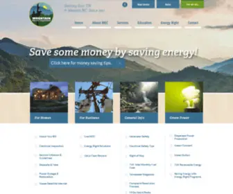 Mountainelectric.com(Mountain Electric Cooperative) Screenshot