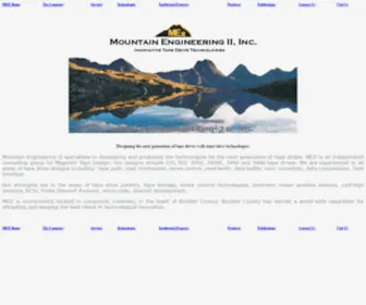 Mountainengineering.com(Mountain Engineering II) Screenshot