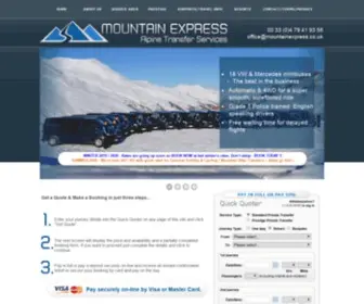 Mountainexpress.co.uk(Geneva) Screenshot