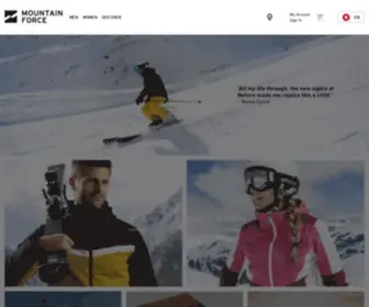 Mountainforce.com(Mountain Force) Screenshot