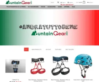 Mountaingear360.com(Tutto per Alpinismo) Screenshot