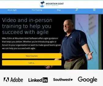 Mountaingoatsoftware.com(Mike Cohn) Screenshot