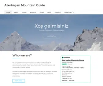 Mountainguide.az(Azerbaijan Mountain Guide) Screenshot