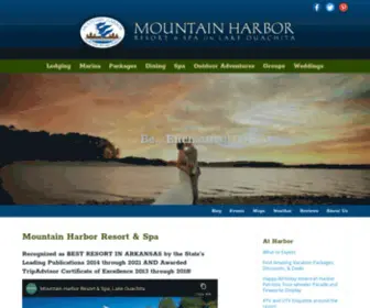 Mountainharborresort.com(Mountain Harbor Resort & Spa) Screenshot