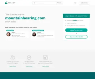 Mountainhearing.com(Mountainhearing) Screenshot
