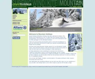 Mountainholidays.net.nz(Mountain Holidays) Screenshot