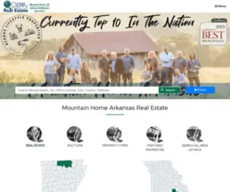 Mountainhome-Realestate.net(Mountain Home Arkansas Real Estate & Mountain Home AR Homes) Screenshot