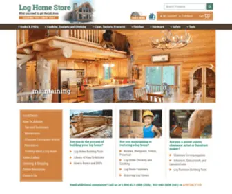 Mountainhomebuildingproducts.net(Log Home Store Building Supplies and Tools) Screenshot