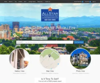 Mountainhomehunt.com(Asheville Real Estate) Screenshot