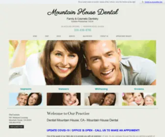 Mountainhousedental.com(Mountain House) Screenshot