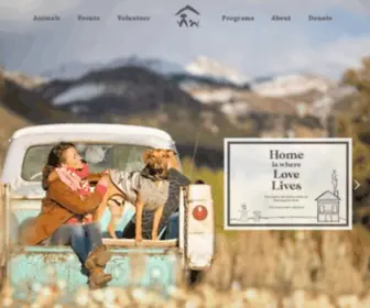 Mountainhumane.org(Mountain Humane Home) Screenshot