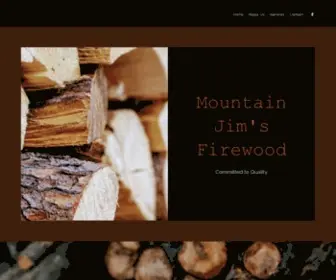 Mountainjimsfirewood.com(Mountain Jim's Firewood) Screenshot