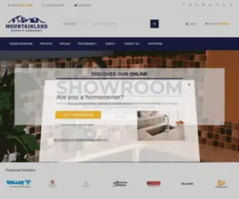 Mountainlandsupply.com(Mountainland Supply Company) Screenshot